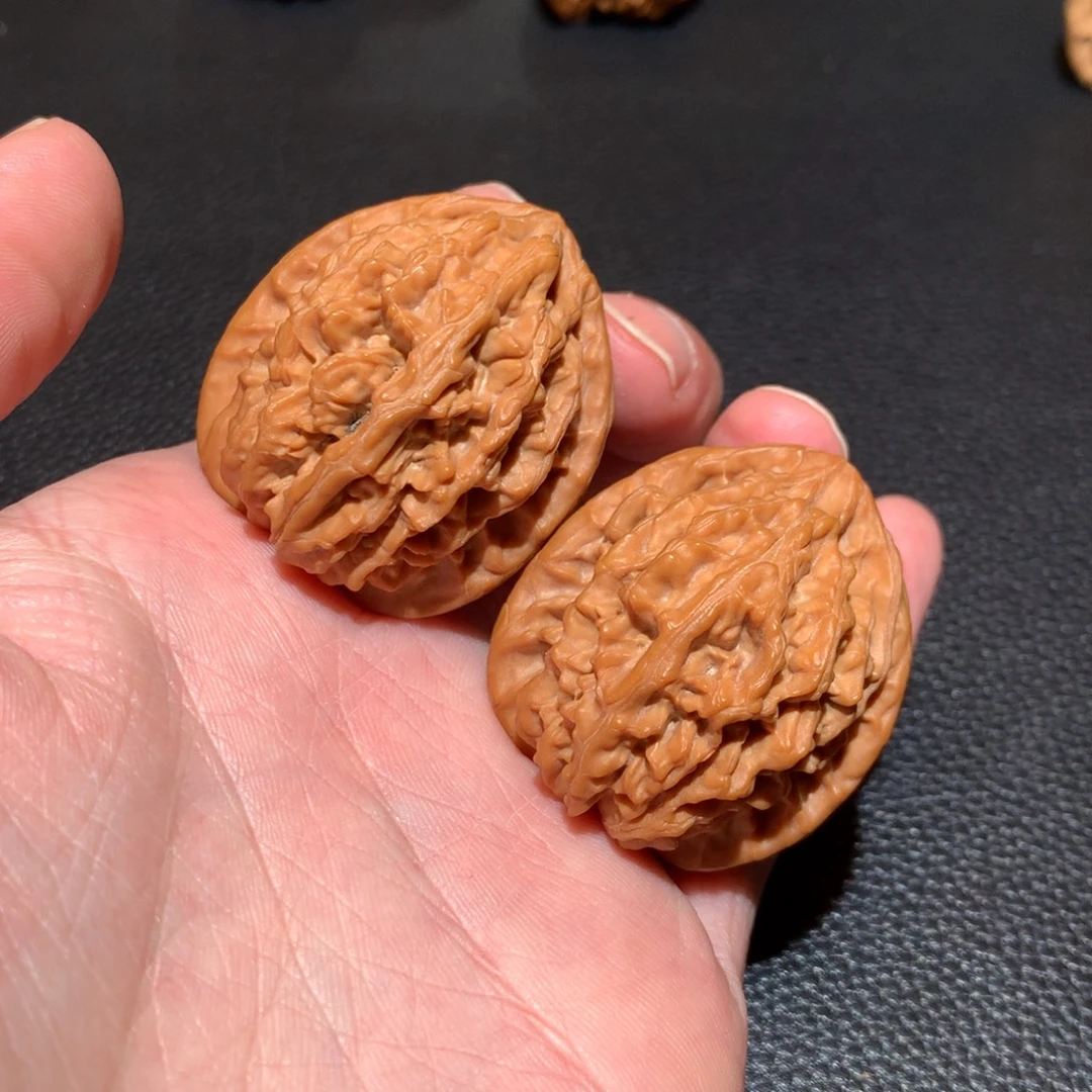 把件文玩核桃饕餮纹36
