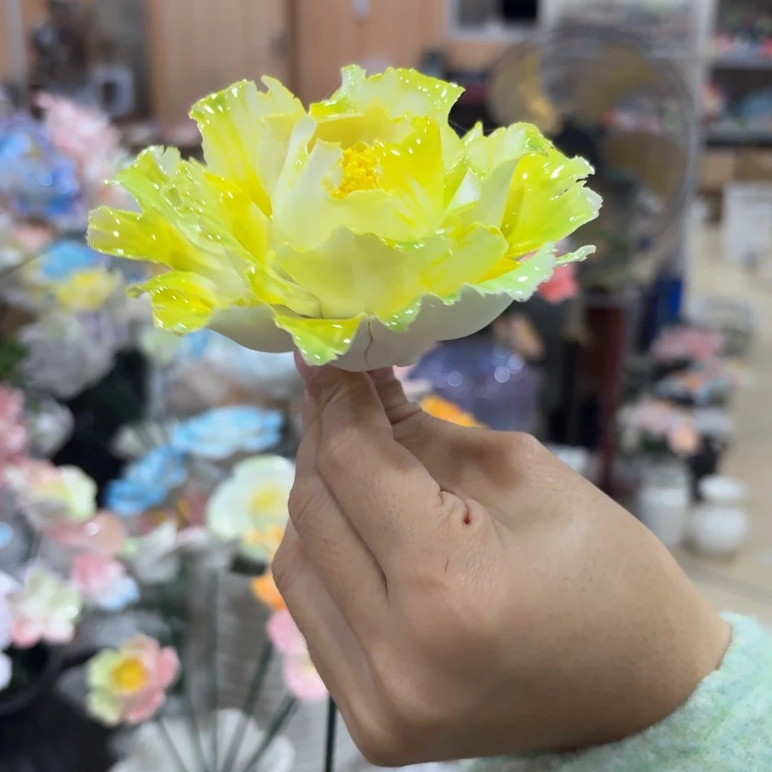 陶瓷花，20元发货，退款拉黑