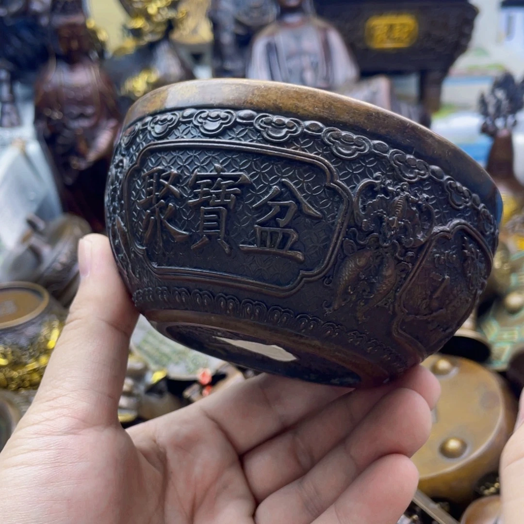 铜器工艺品办公室摆件