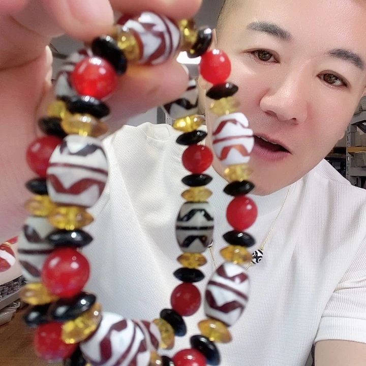 玛瑙/玉髓颈饰未镶嵌7