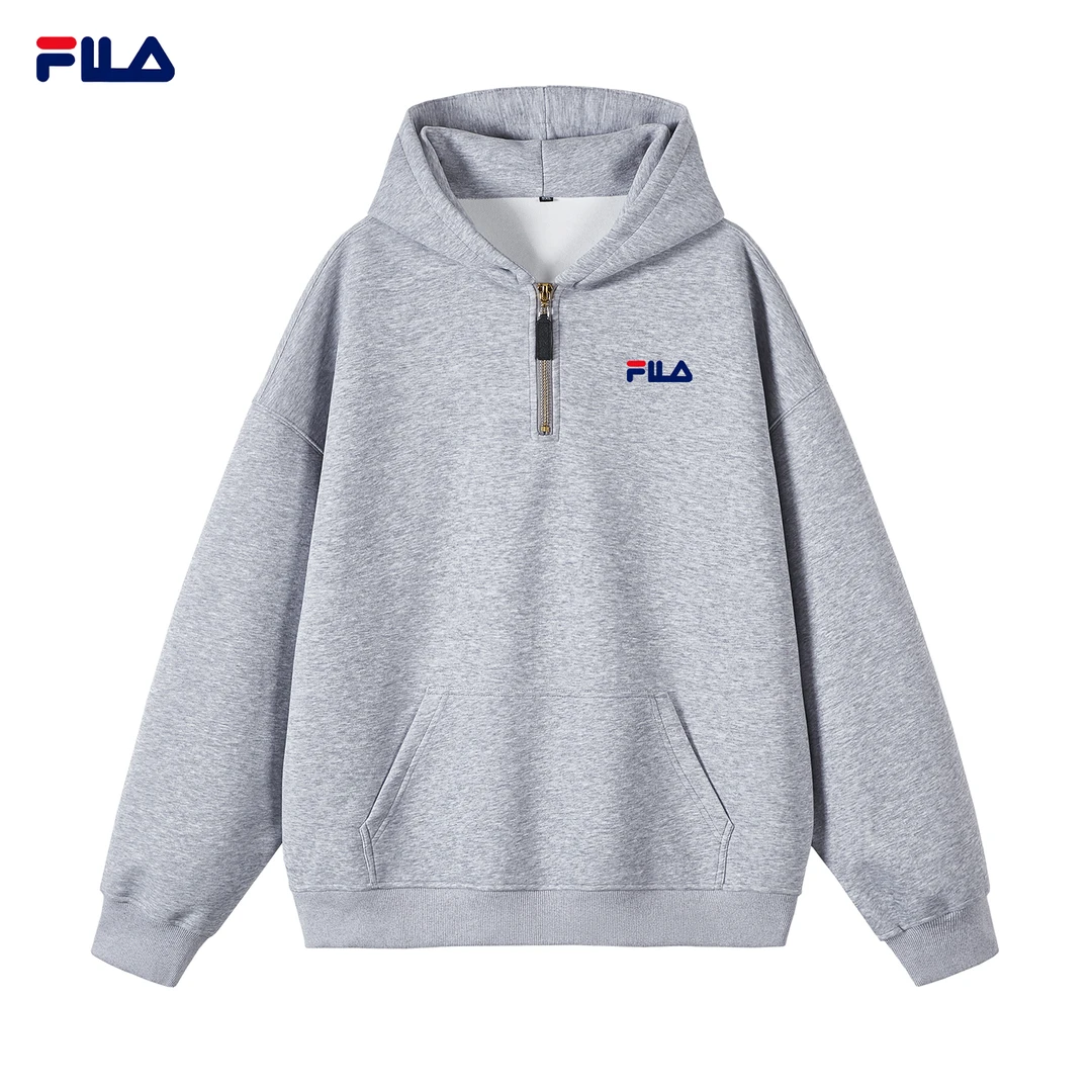 一折专区丨半拉链卫衣男2025秋季新款宽松连帽上衣服潮牌休闲外套