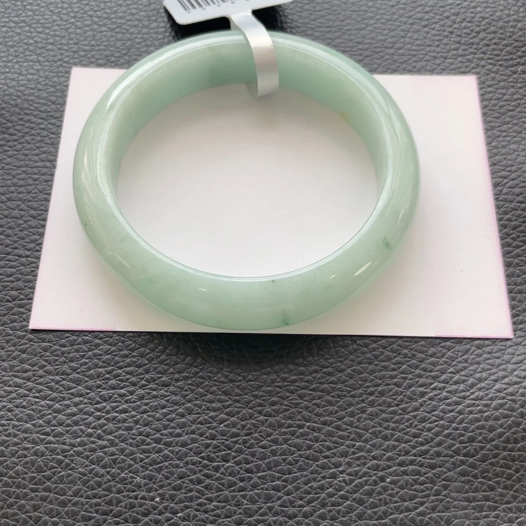 翡翠未镶嵌手镯17号59.4正圈纹