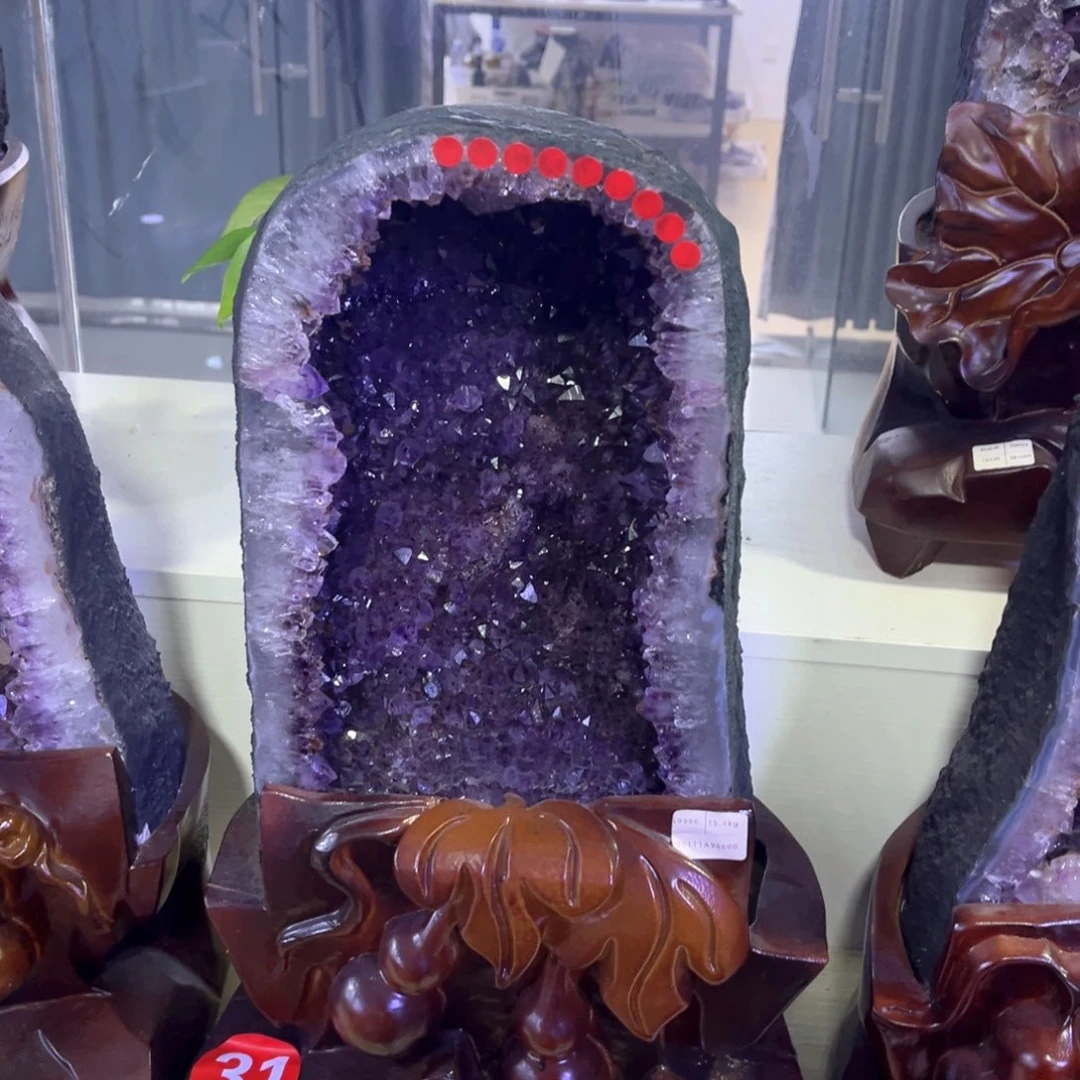 未镶嵌大型摆件（非配饰）紫晶