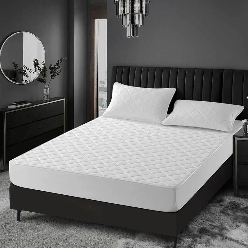 纯白床笠单件榻榻米床罩席梦思床垫保护套全包酒店名宿床单防尘罩