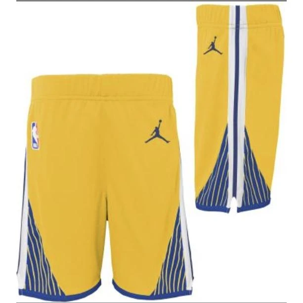 【唯品衣仓】NBA黄色110-130短裤 3Y2B3BSCA