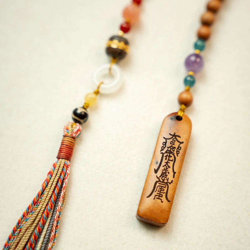 雷击木枣木太嵗牌檀木檀香8mm串珠室内正南随身车内挂饰挂件