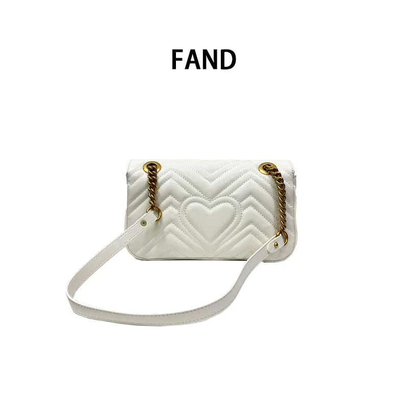 A538 FAND· 新款时尚百搭女包 【白色-大号】