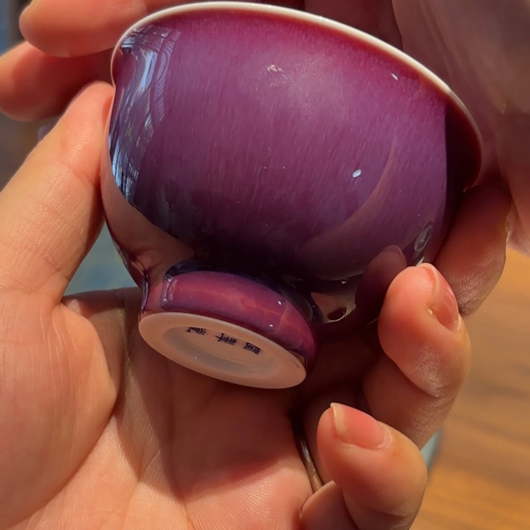 景德镇高温郎红茶杯