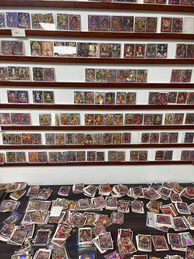 （新人福利）浩通半手绘描金唐卡手工艺品新人活动链接可选款