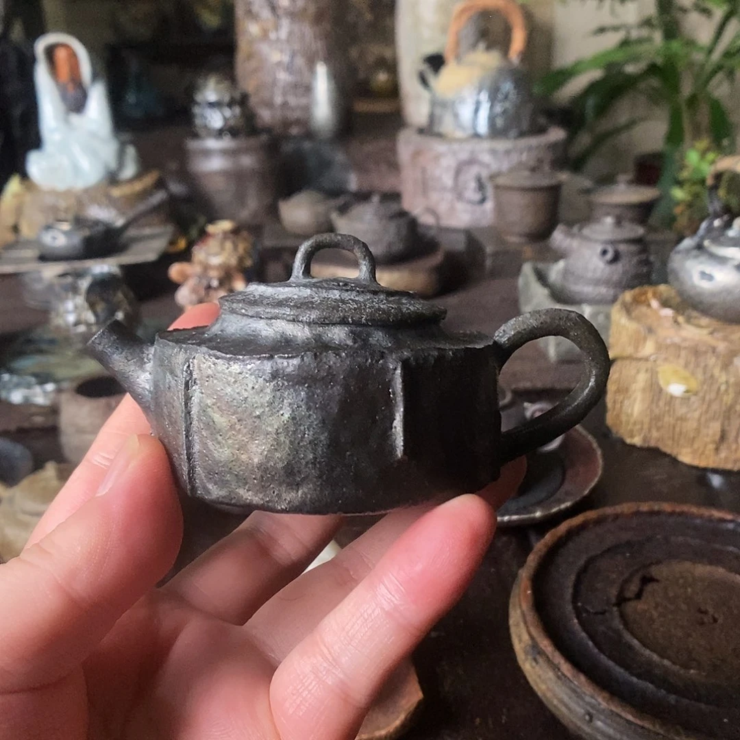 杯手工制作柴烧茶具