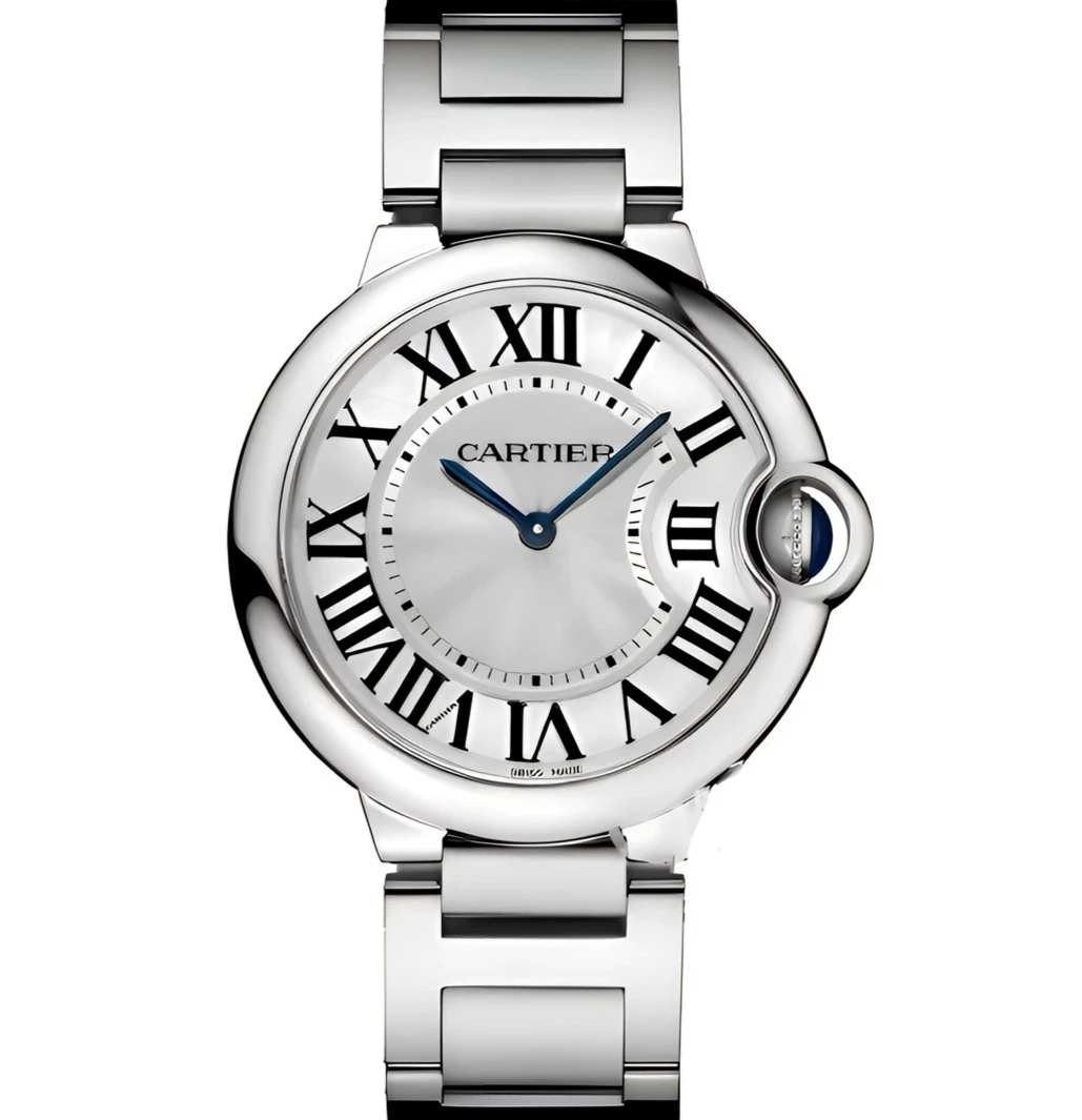 99新 Cartier/卡地亚 36mm 卡地亚 蓝气球石英男女士腕表时尚经典