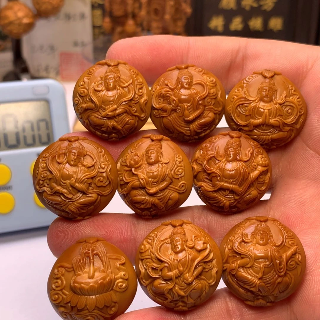 【闪购商品】其他橄榄核草***空云龙核雕