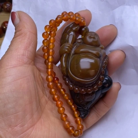 玛瑙/玉髓手链未镶嵌降***璃