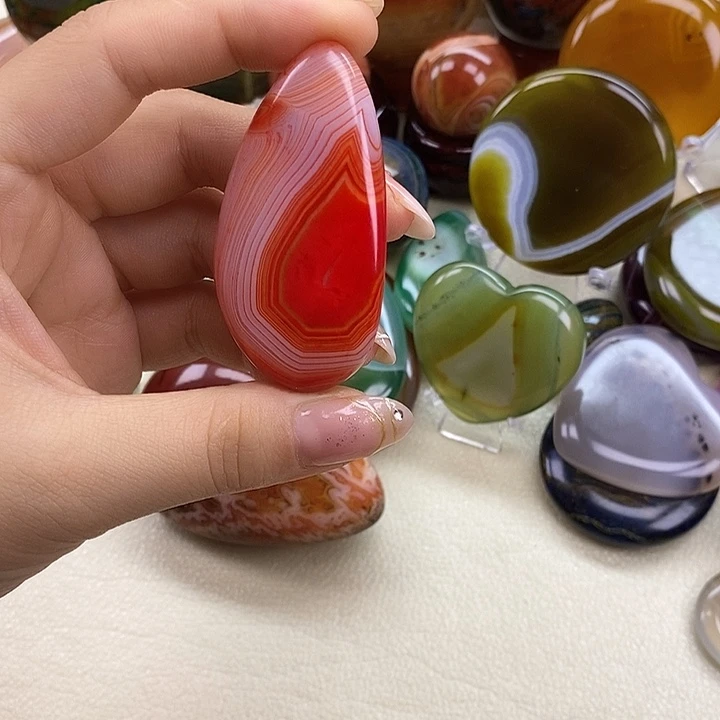 未镶嵌玛瑙/玉髓珠宝奇石