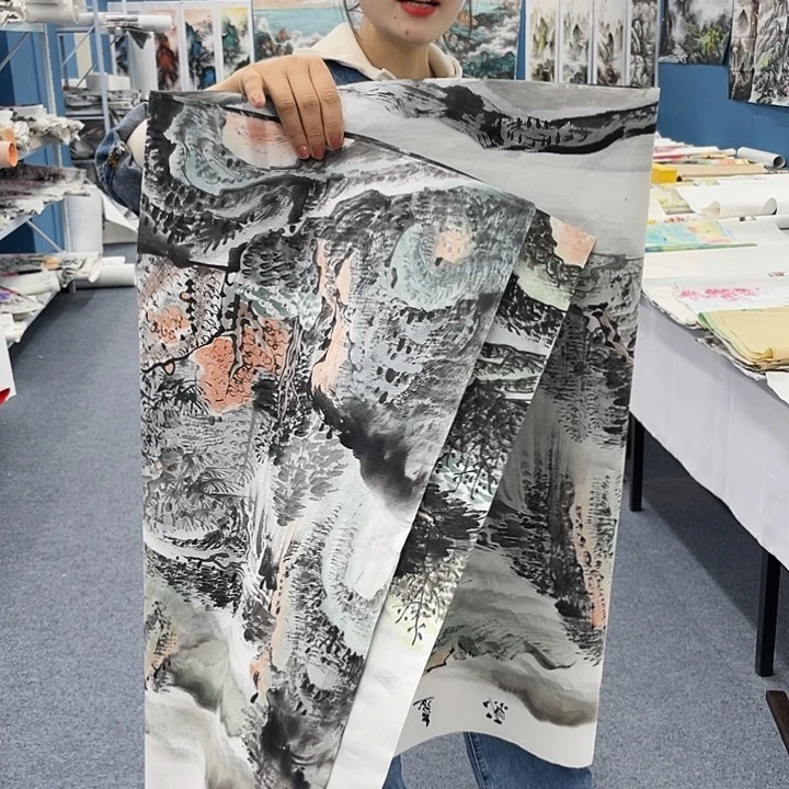 国画纯手绘国画作品