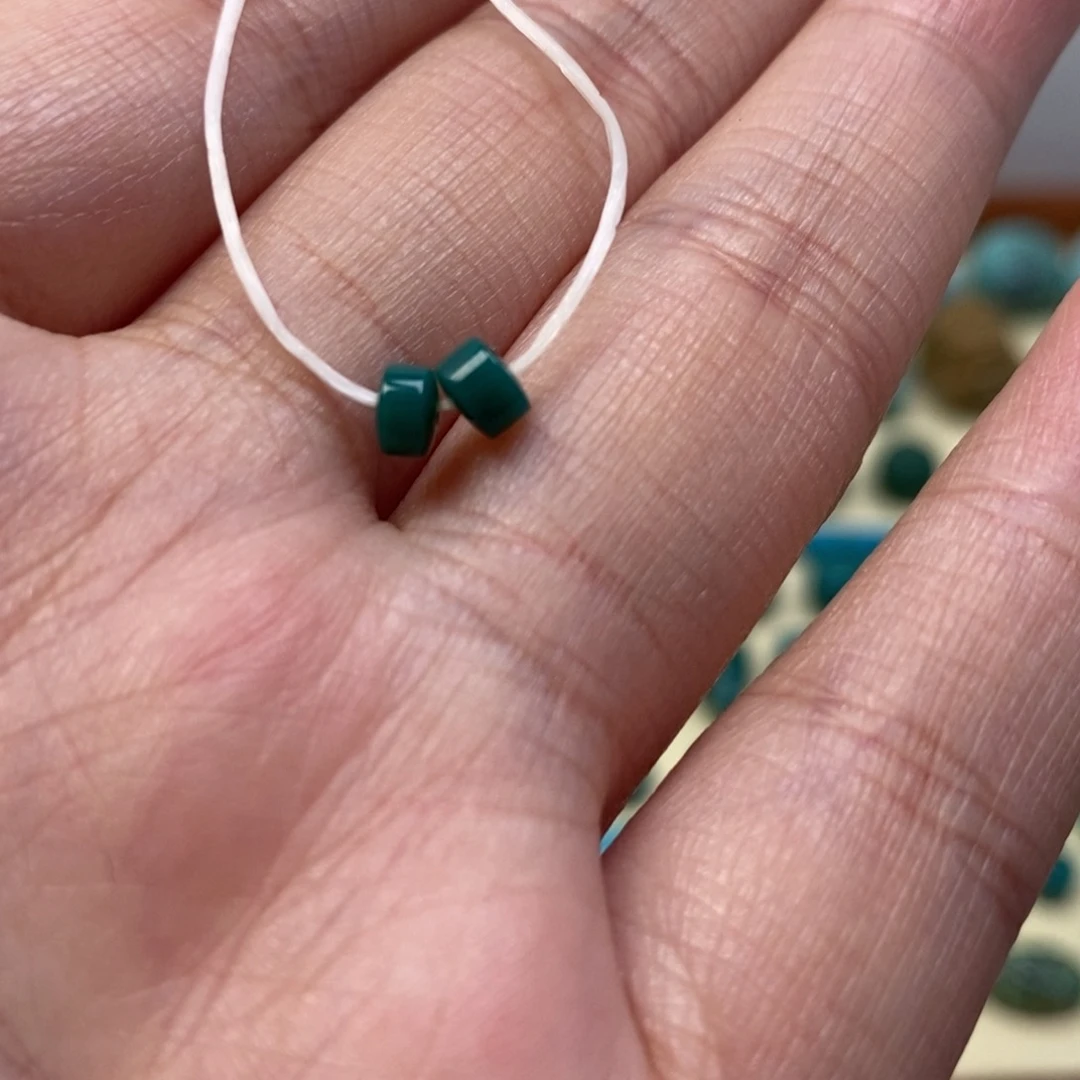 绿松石珠宝半成品未镶嵌