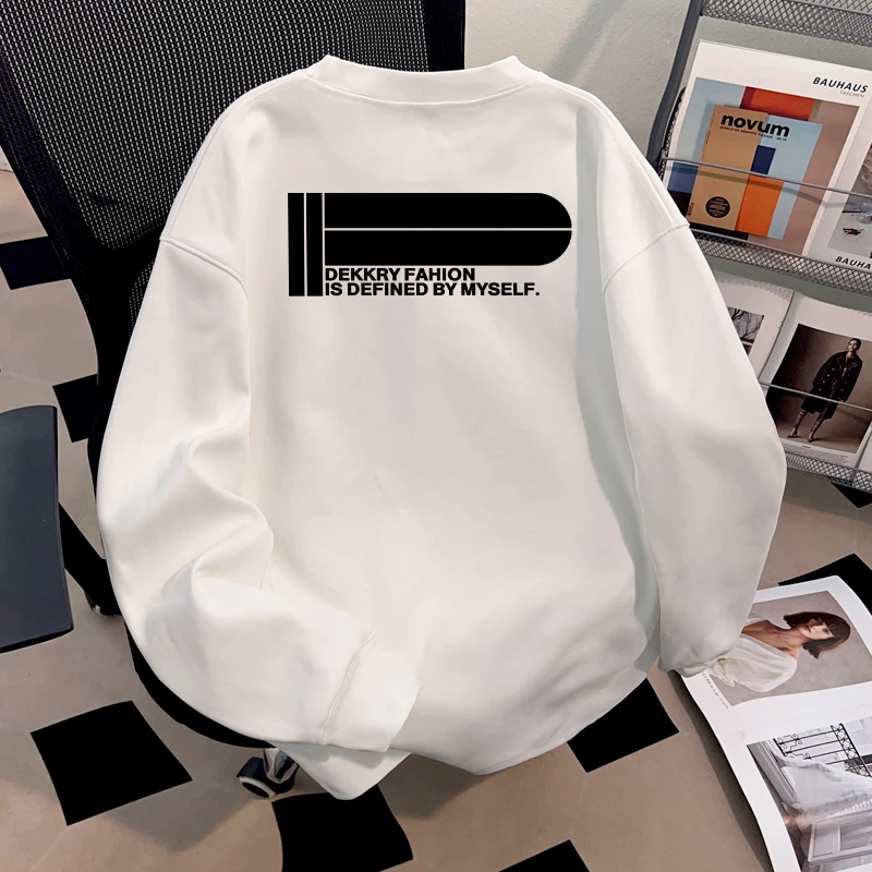 jtrt美式街头个性印花潮牌秋冬季重磅纯棉圆领潮流长袖内搭打底衫