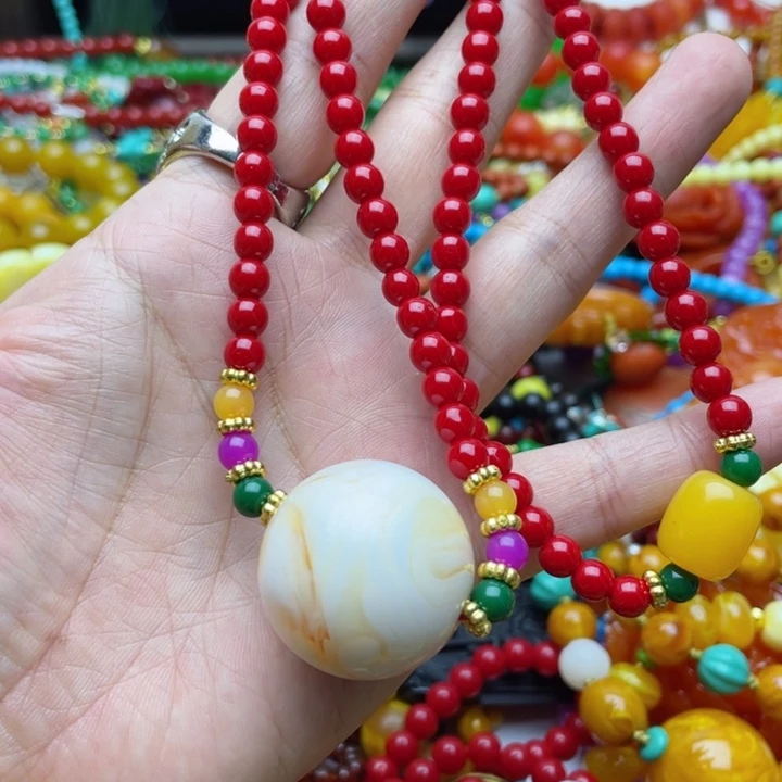 树脂制品23号锁骨链