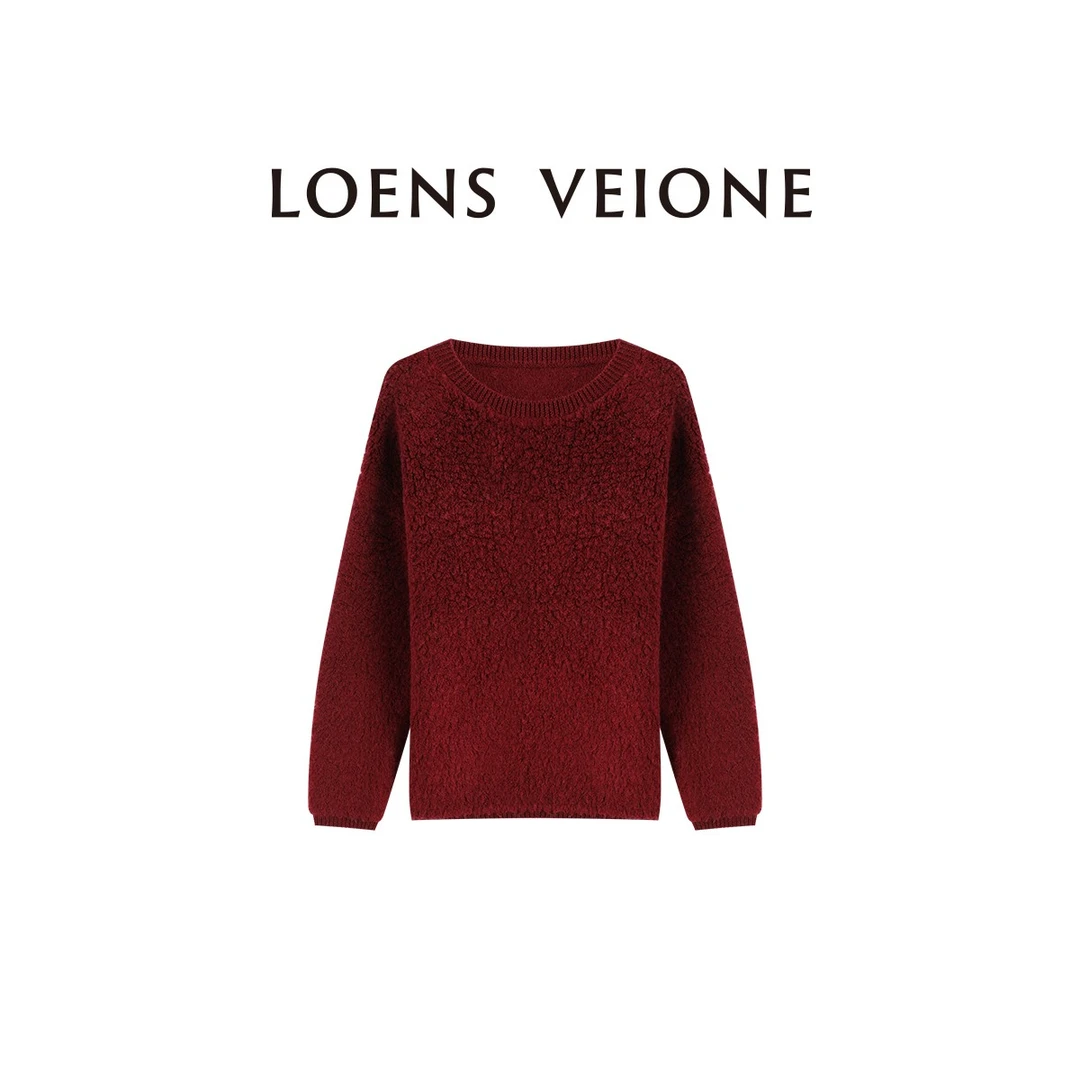 LOENS VEIONE/罗拉 100%绵羊毛针织衫24CVDA0490N