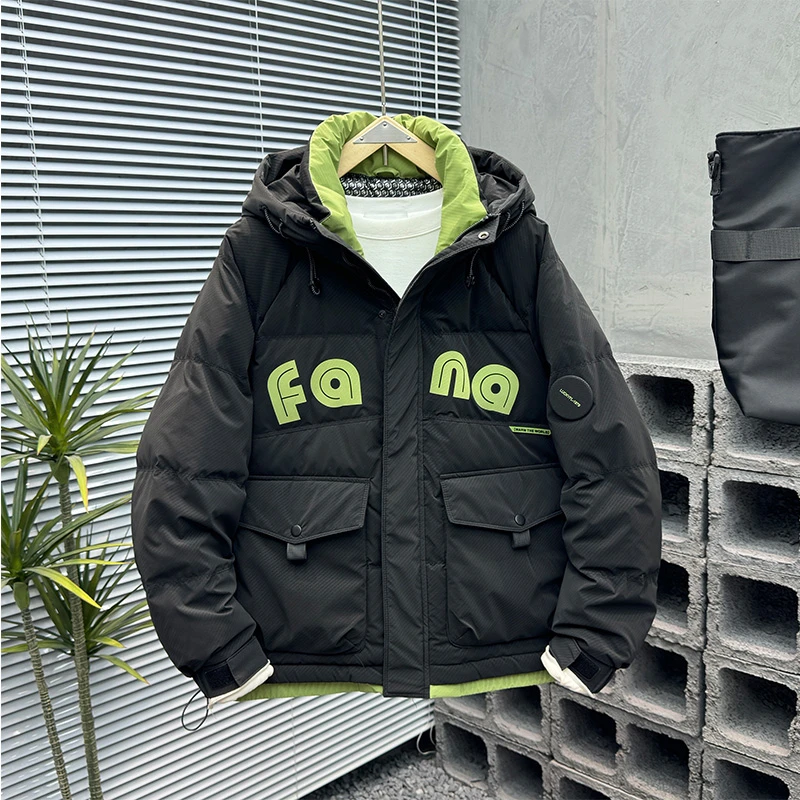 3311 2026冬季御寒保暖锁温防寒服男女百搭时尚休闲潮流断码外套