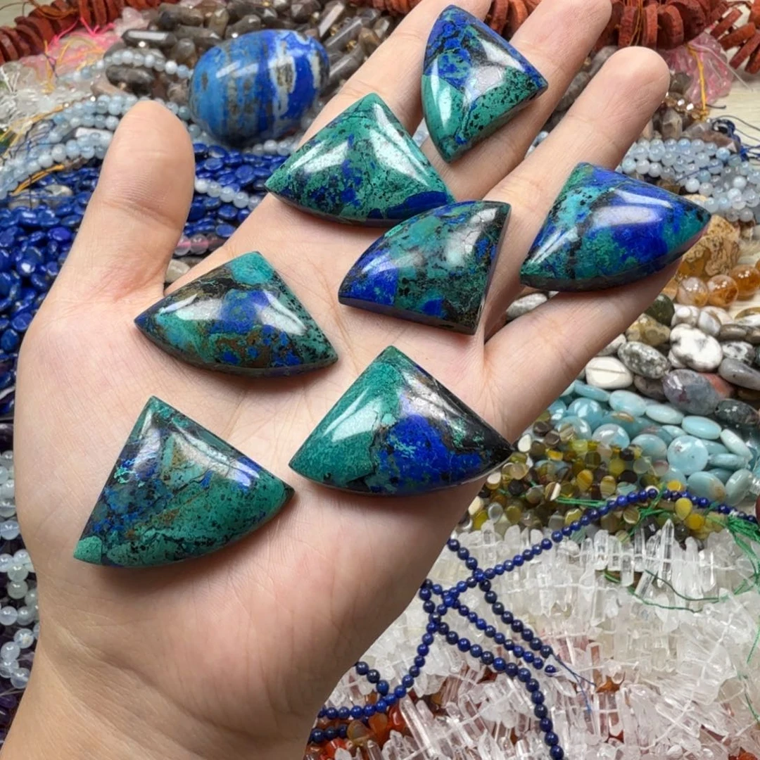 水晶珠宝半成品未镶嵌凤凰松扇子吊坠一个