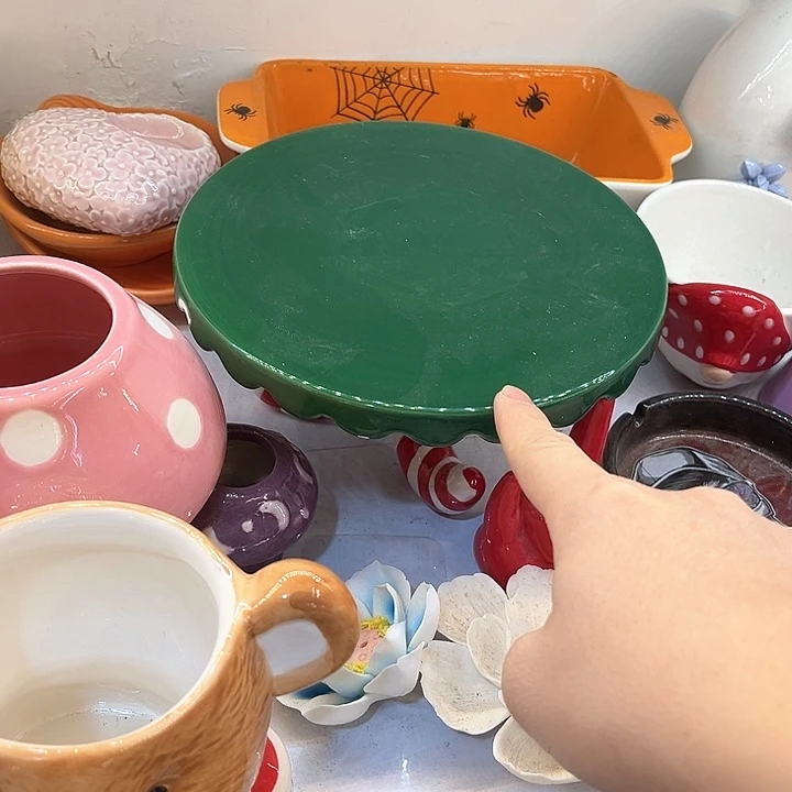 陶瓷微瑕介意慎拍掉色