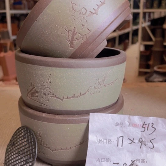 花盆紫砂紫紫砂盆