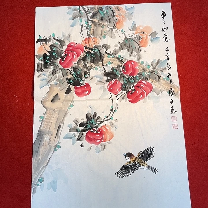 国画手绘国画作品