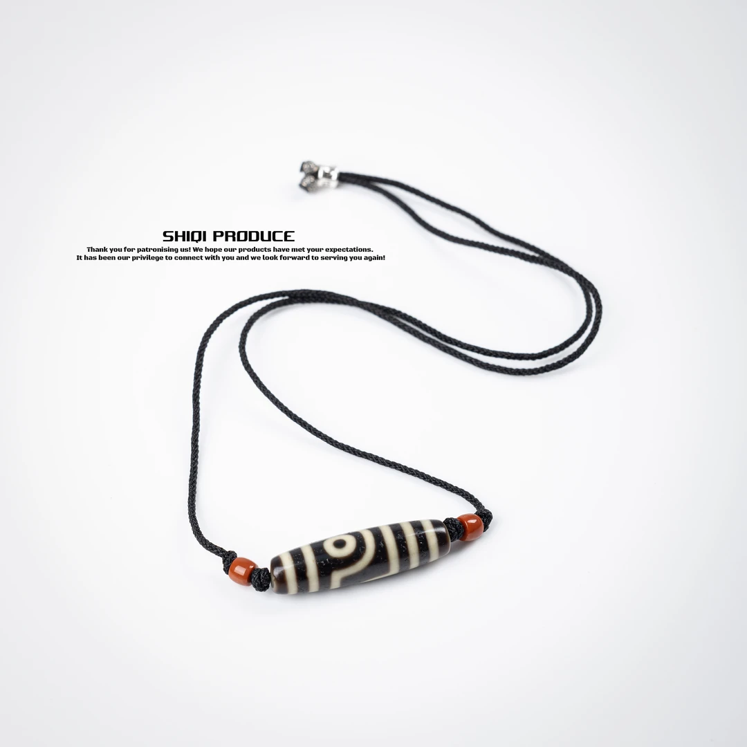 岚宫措 | 冈仁波齐-如意二眼天珠珠项链（多样性发货）L106