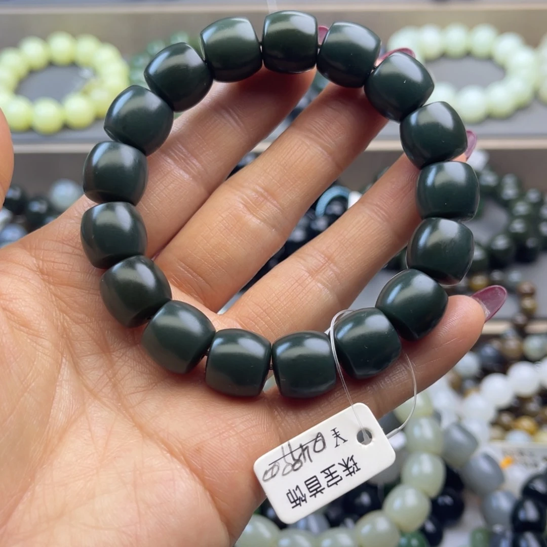 和田玉手链未镶嵌