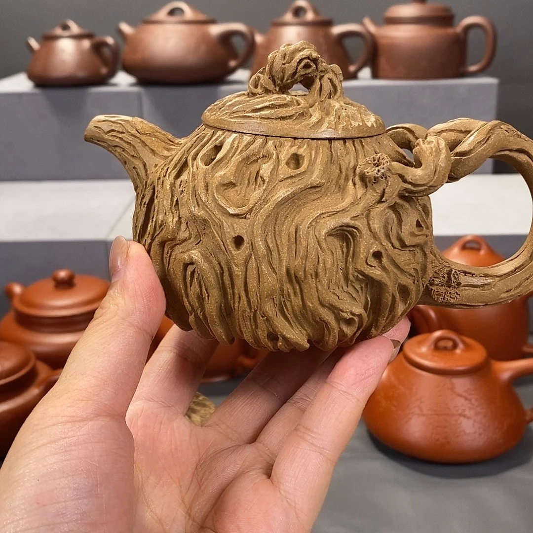 ༗***࿐茶壶紫砂全手工制作工艺流程
