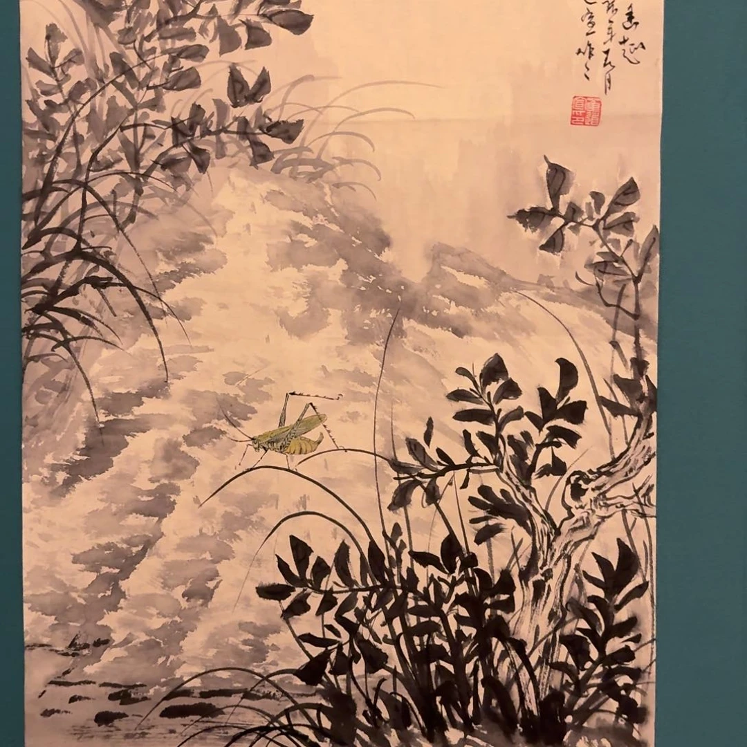 国画董老师作品画作