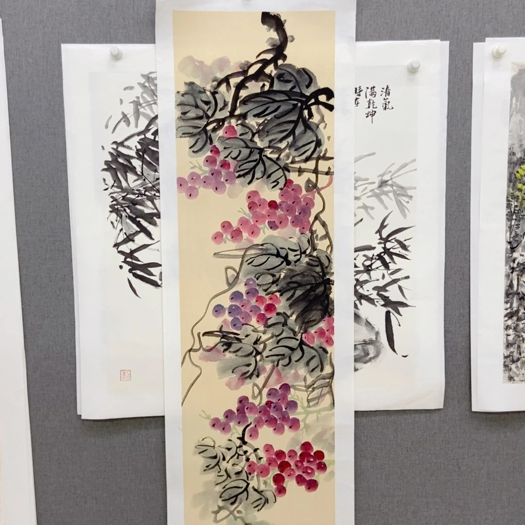 国画手绘手写作品86