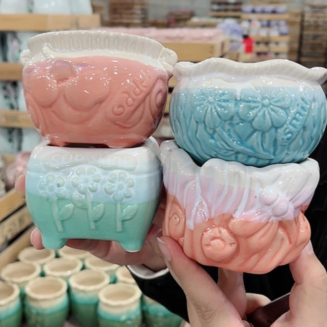 【闪购商品】陶瓷花盆