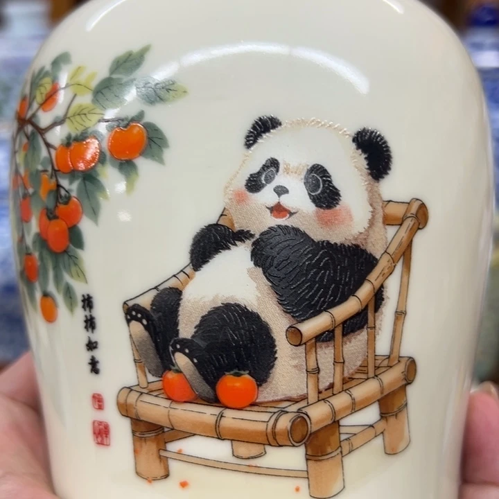 高端陶瓷茶叶罐密封罐