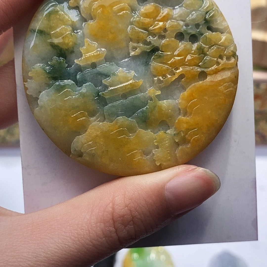 定制翡翠未镶嵌翡翠A货一物一证