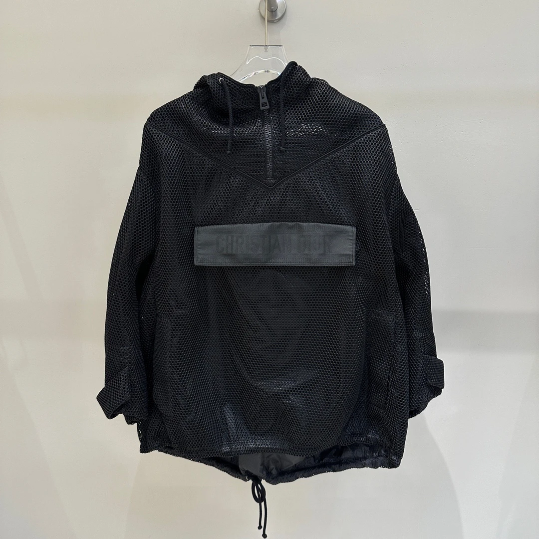 全新未使用 DIOR/迪奥 S级 DI1178 科技网眼连帽外套 S码