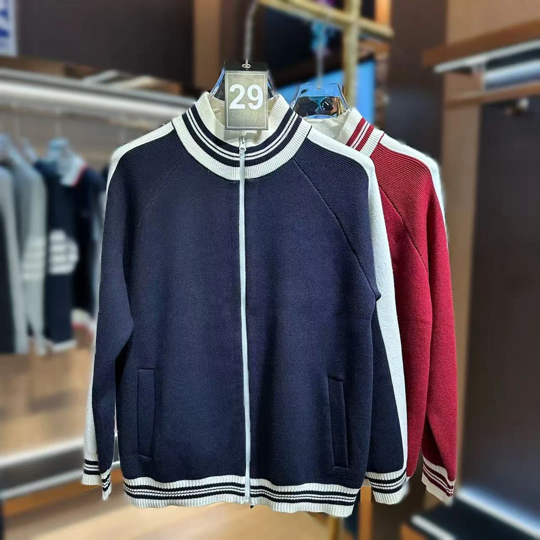 【29号链接】秋冬设计轻奢old money老钱风毛衣外套7096