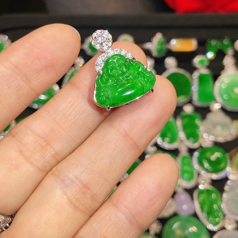 【闪购商品】翡翠未镶嵌颈饰天然翡翠