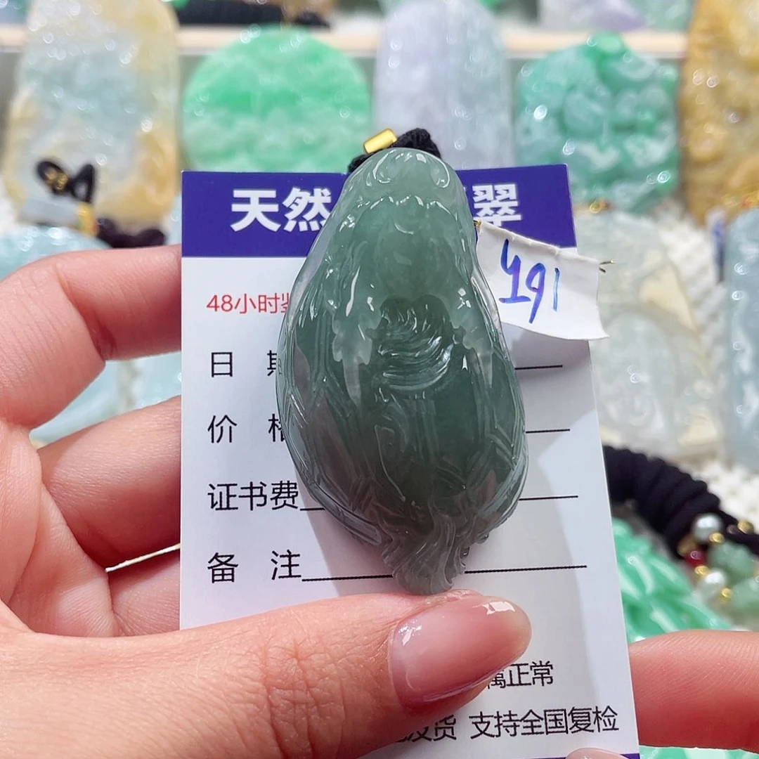 颈饰未镶嵌翡翠翡翠