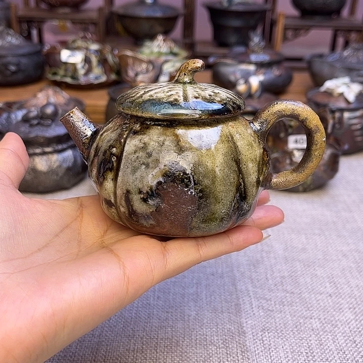 裸柴烧手工陶瓷茶器