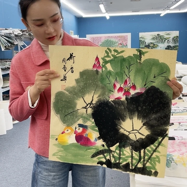 国画纯手绘国画鉴赏