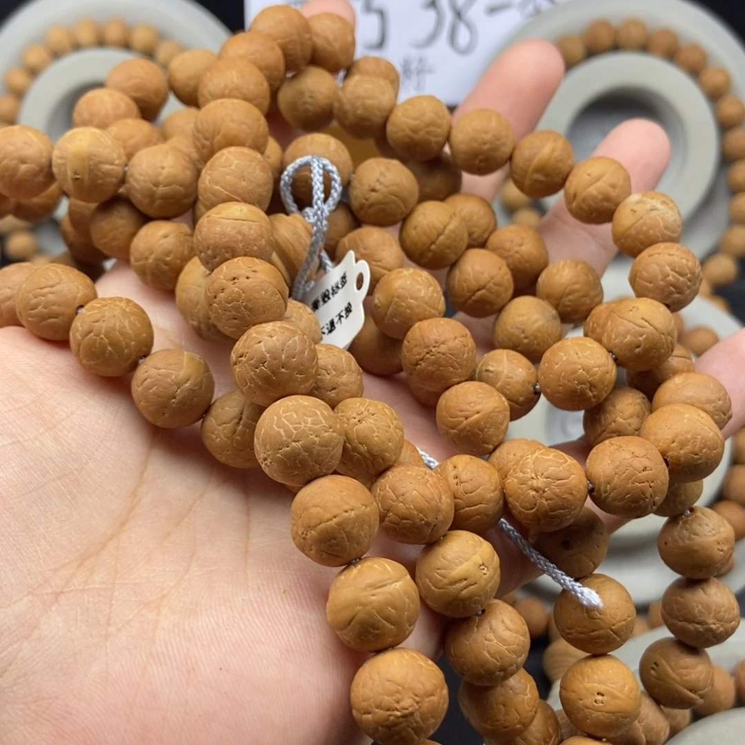 凤眼菩提手串11.5+素108+麒麟（去镶嵌铜）