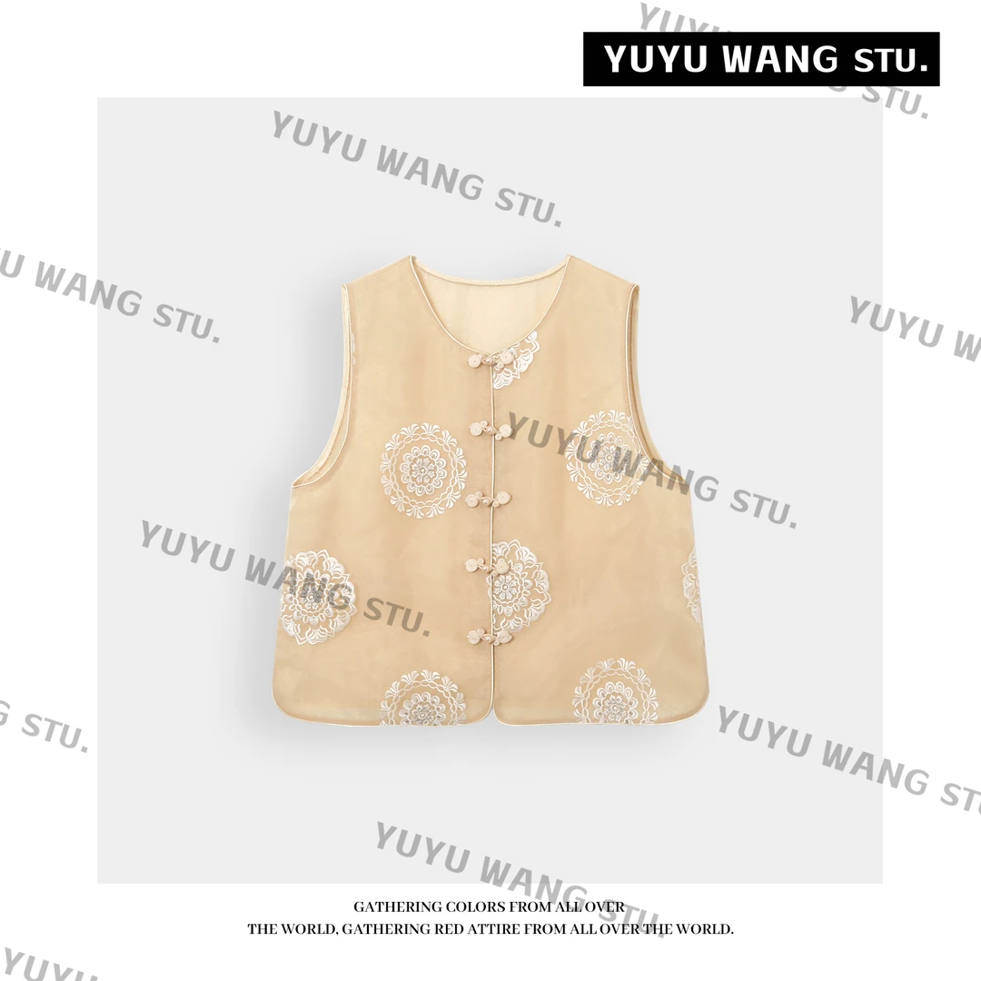 YUYU WANG【棠颜】 马甲 RBC2SC532气质