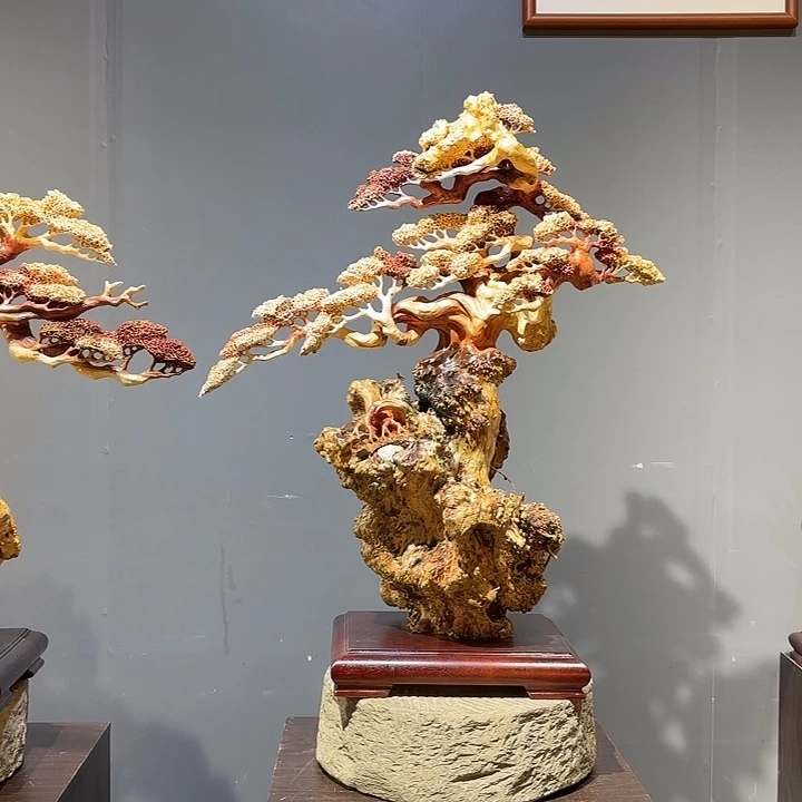 邦***拳柏木（崖柏）盆景迎客松