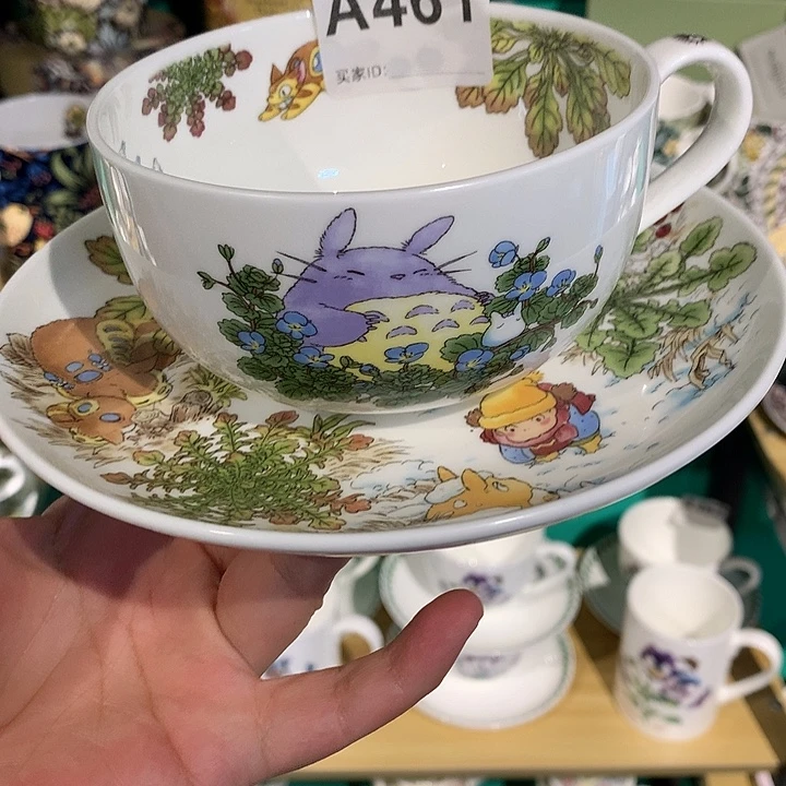 瓷片单杯碟1-2月单杯碟