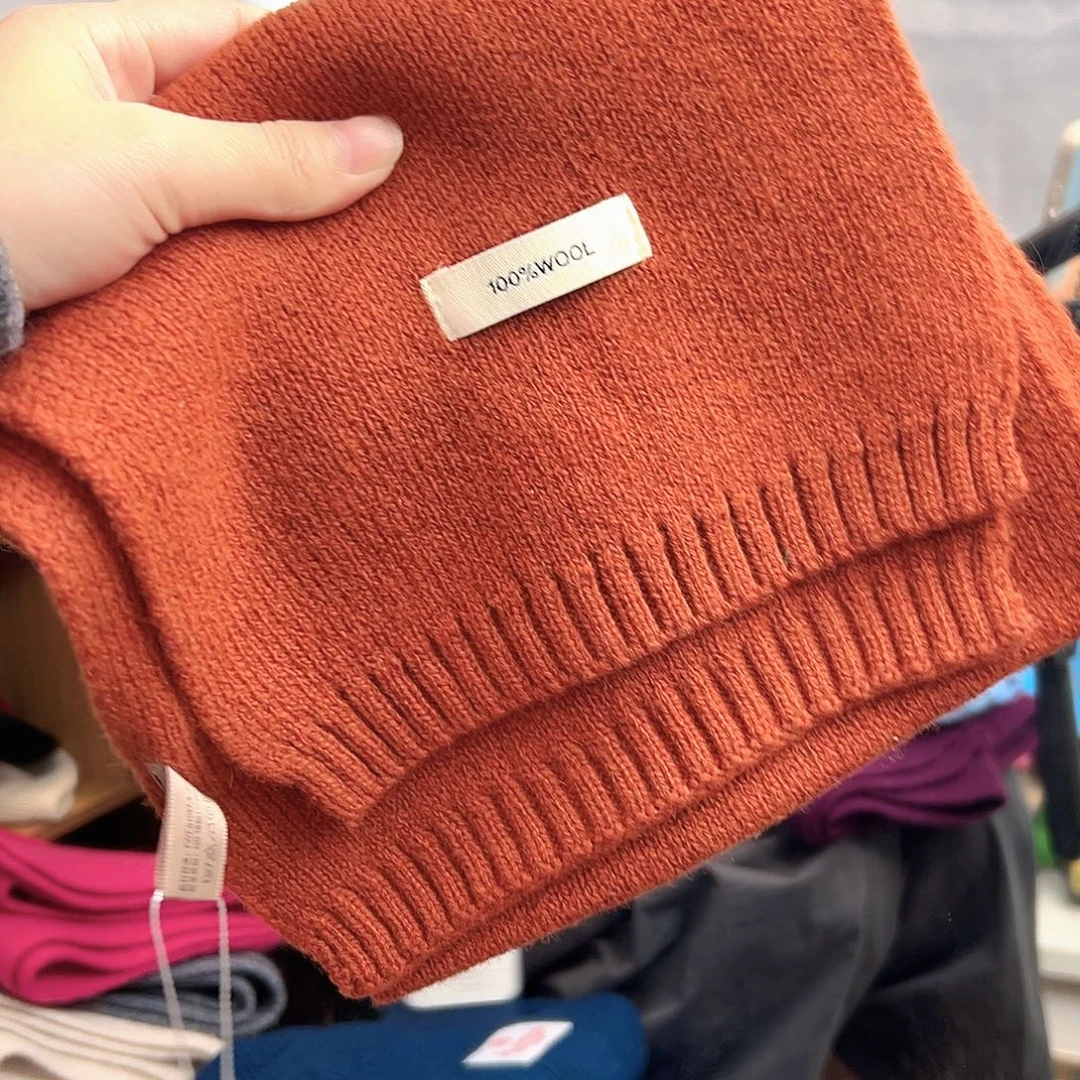 美丽诺羊毛羊毛围巾