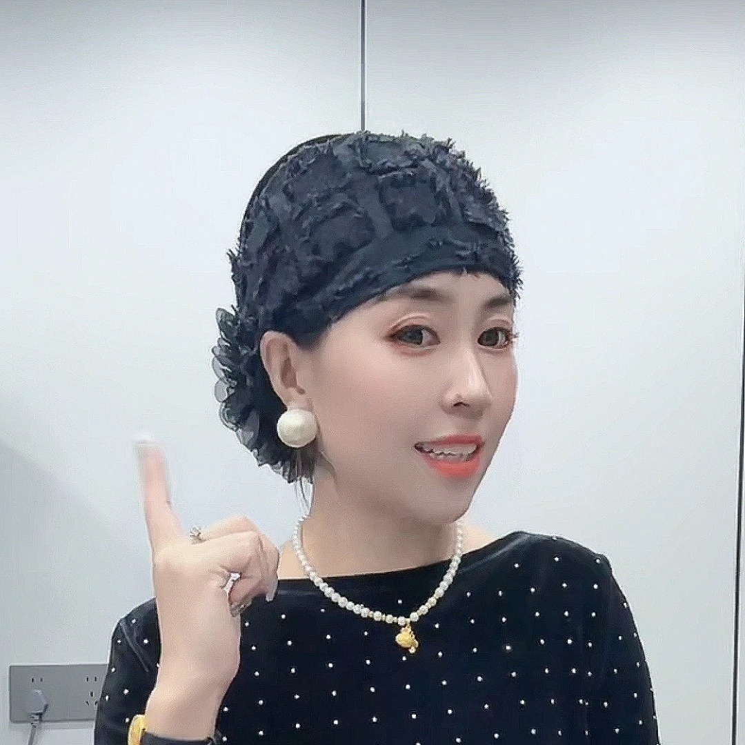 夏季透气假发帽透气帽子女包头帽球帽女士韩版网红时尚百搭