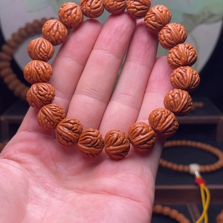 手串桃核14暴龙火焰手串