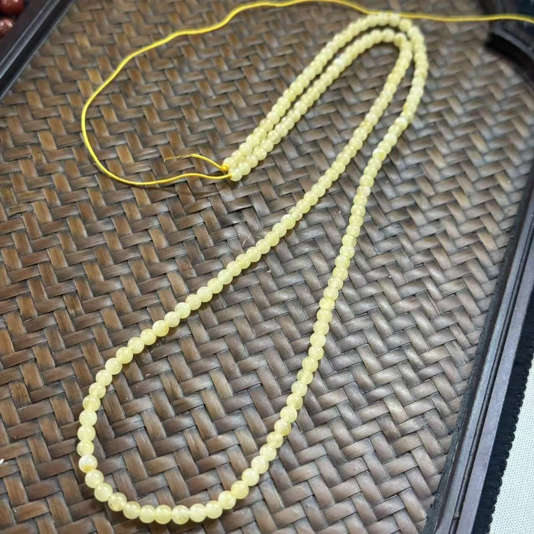 天然蜜蜡多圈半成品一条—多样性发其一3mm+